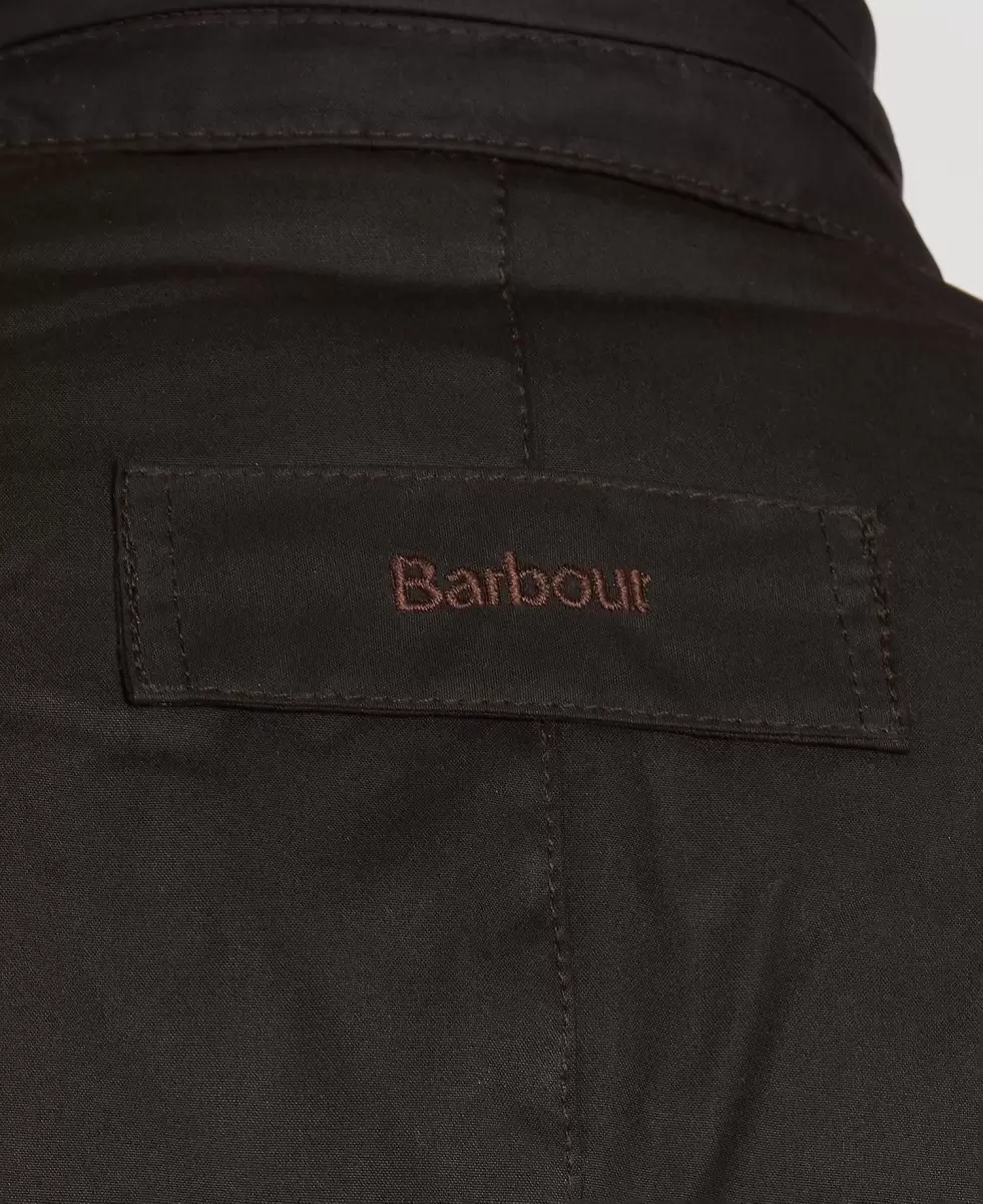 Sustainable Men Rustic Barbour Corbridge Wax Jacket Waxed Jackets - 8
