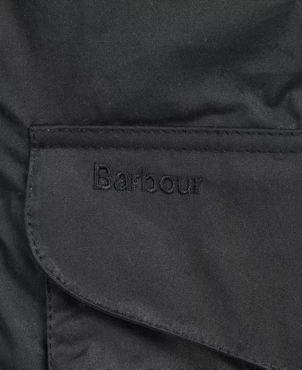 Barbour Hereford Wax Jacket Olive Men Waxed Jackets User-Friendly - 10