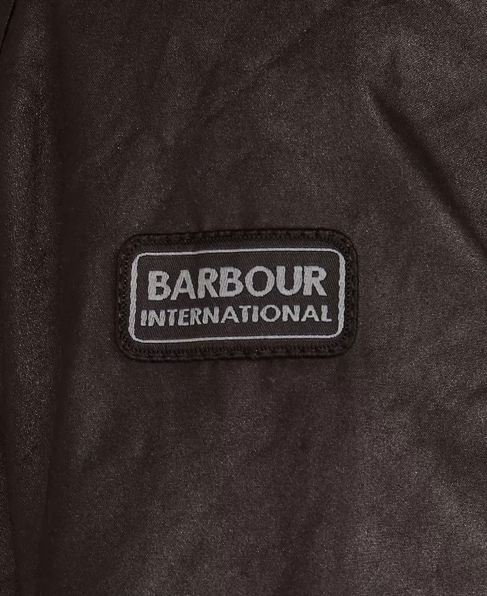 Waxed Jackets Black Barbour Men B.intl Duke Waxed Jacket Sale - 5