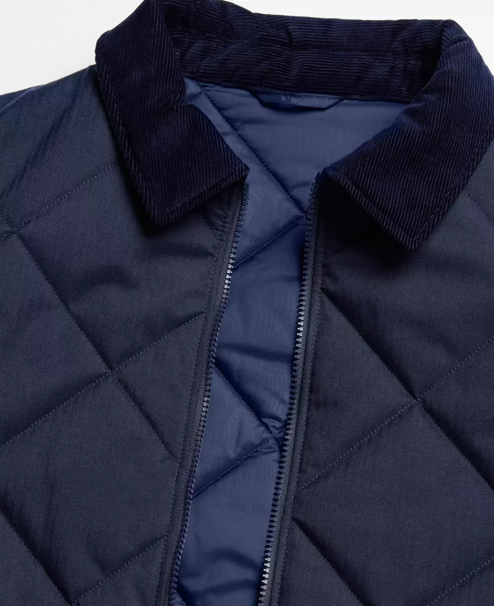 Barbour Easton Liddesdale Quilted Jacket Navy Advanced Men Quilted Jackets - 7