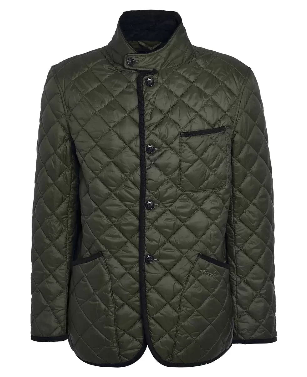Green Barbour Modern Liddesdale Quilted Jacket Quilted Jackets Reliable Men - 1