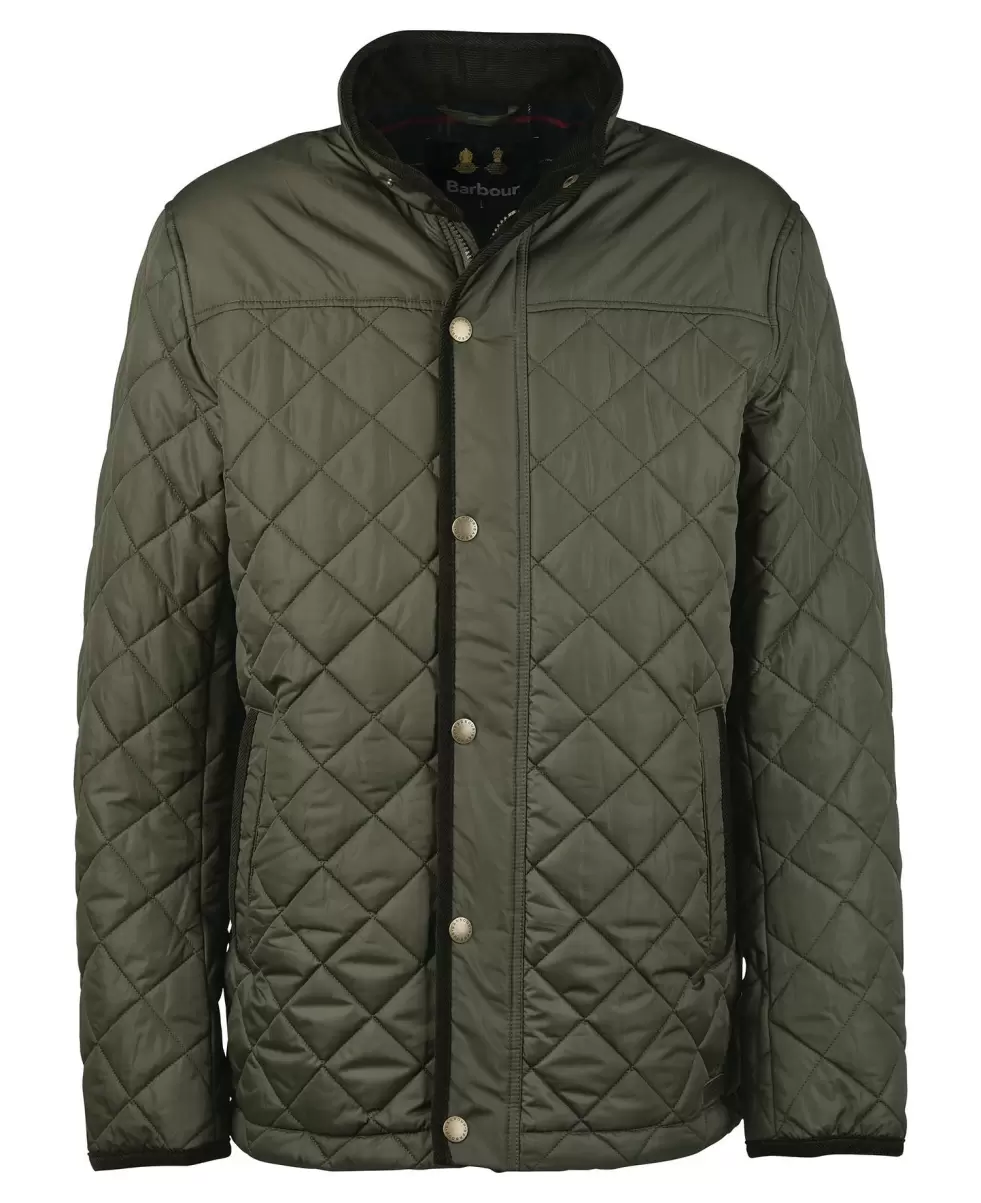 Purchase Men Forest Quilted Jackets Barbour Brendon Quilted Jacket - 1