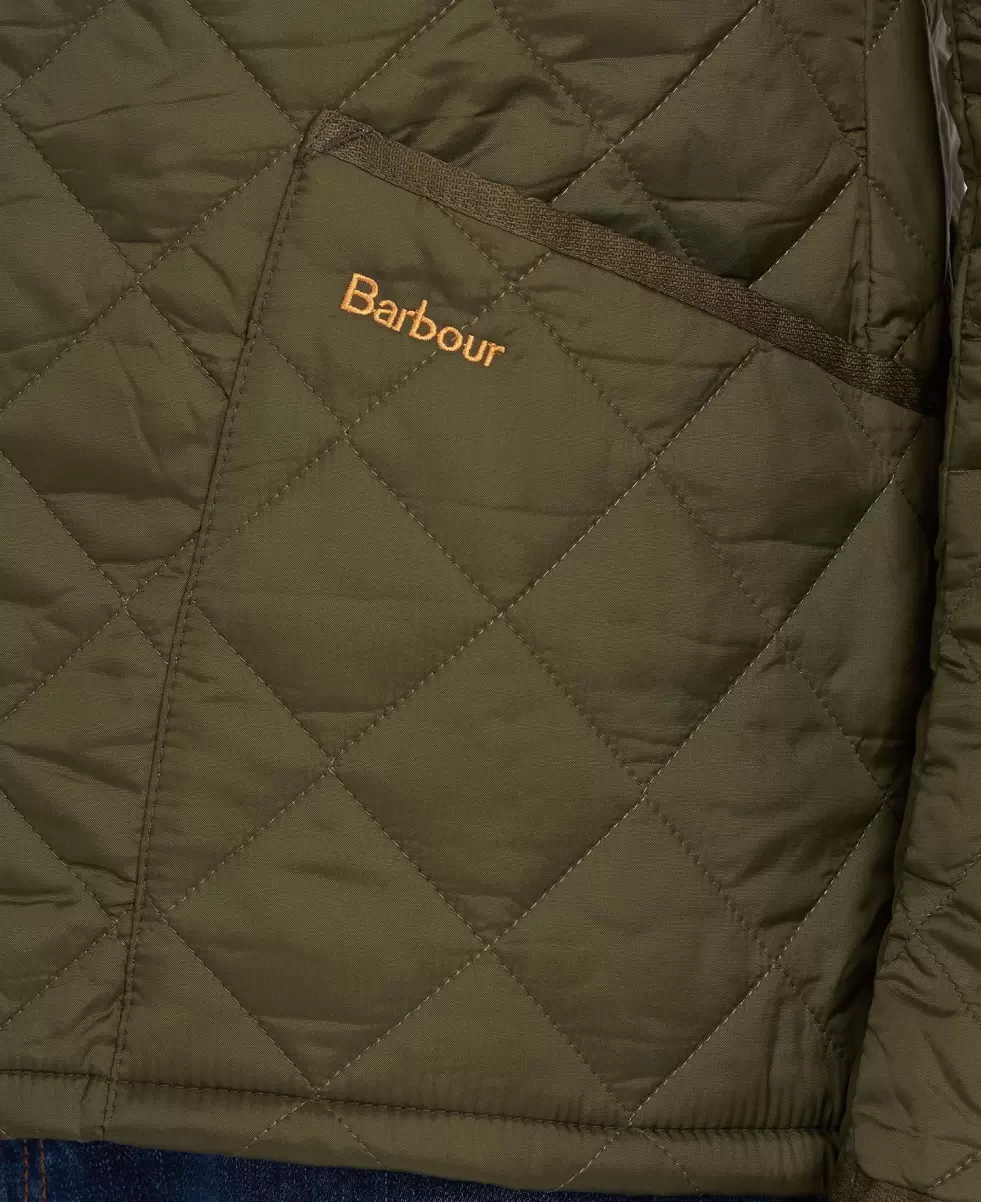 Reliable Quilted Jackets Barbour Heritage Liddesdale Quilted Jacket Men Navy - 5