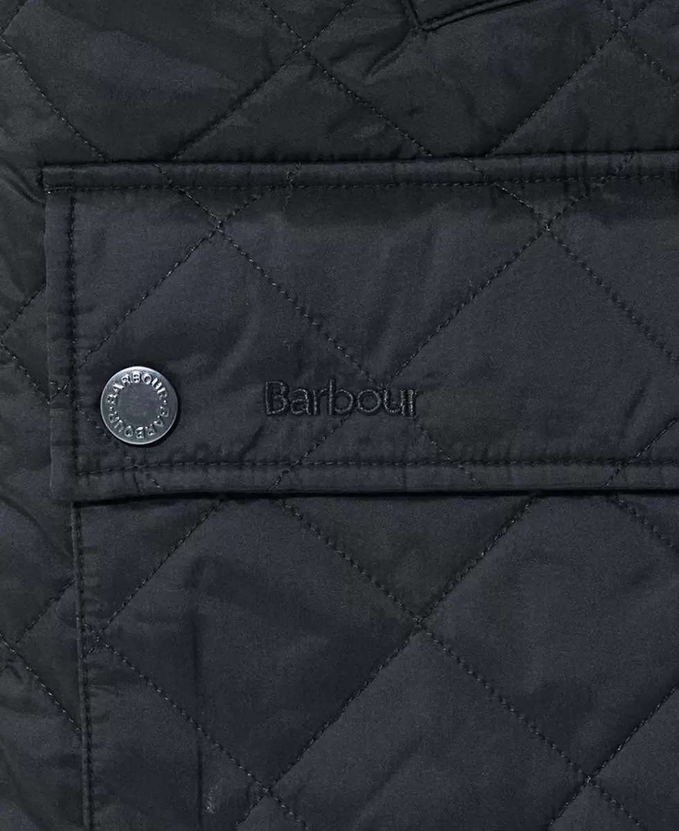 Quilted Jackets Men Buy Black Barbour Ashby Quilted Jacket - 7