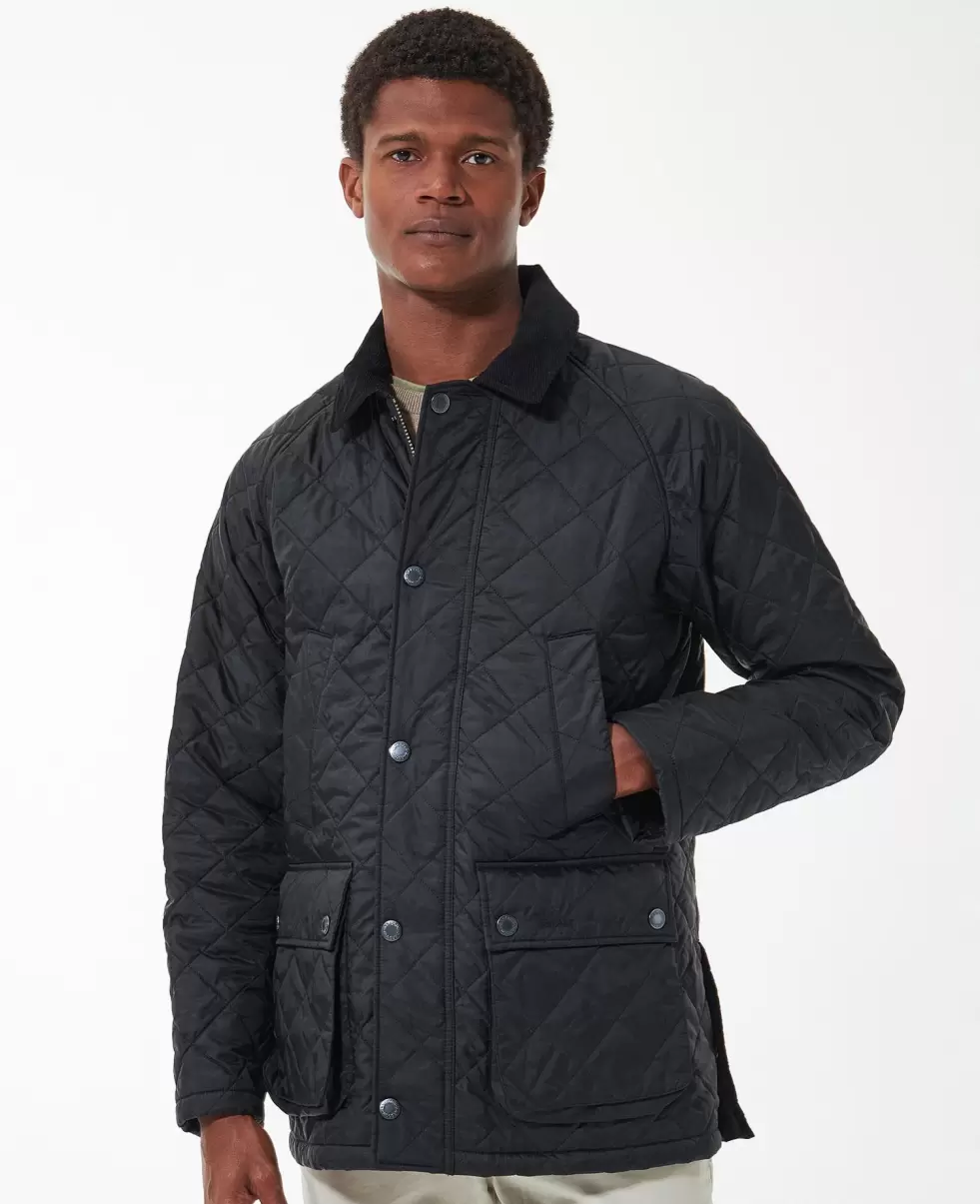 Quilted Jackets Men Buy Black Barbour Ashby Quilted Jacket