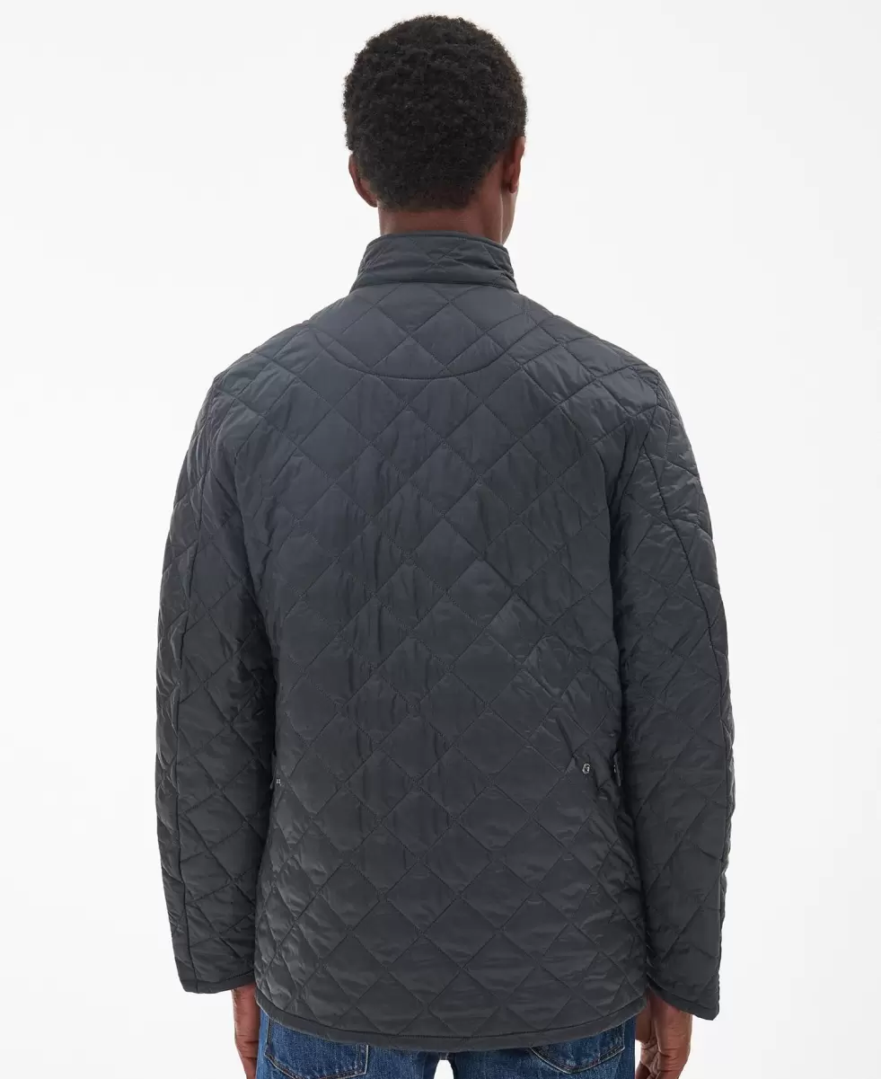 Top Barbour Flyweight Chelsea Quilted Jacket Quilted Jackets Men Grey - 3