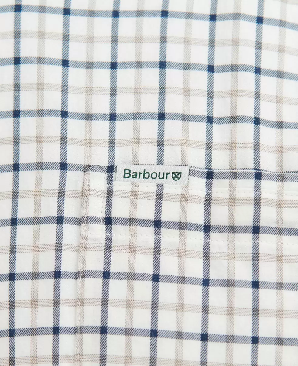 Barbour Preston Regular Shirt Shirts Men Olive Sale - 5