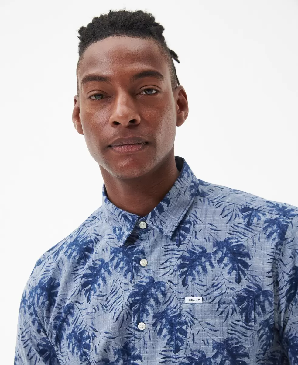 Chambray Barbour Copgrave Summer Shirt Trending Shirts Men - 4