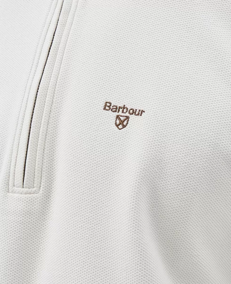 Introductory Offer White Smoke Hoodies & Sweatshirts Barbour Birkrigg Half Zip Sweatshirt Men - 5