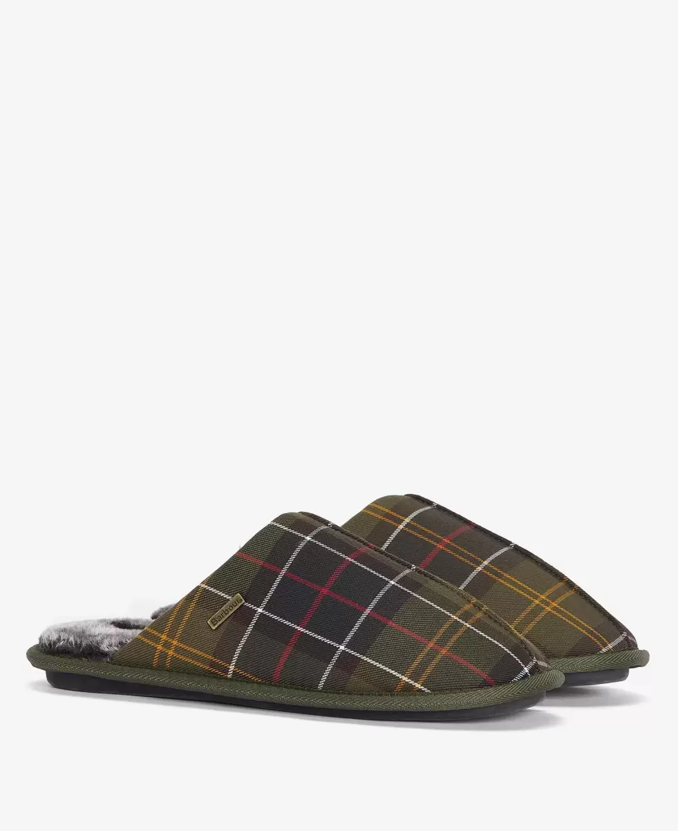 Barbour Young Slippers Slippers Recycled Classic Tartan Eco-Friendly Men - 1