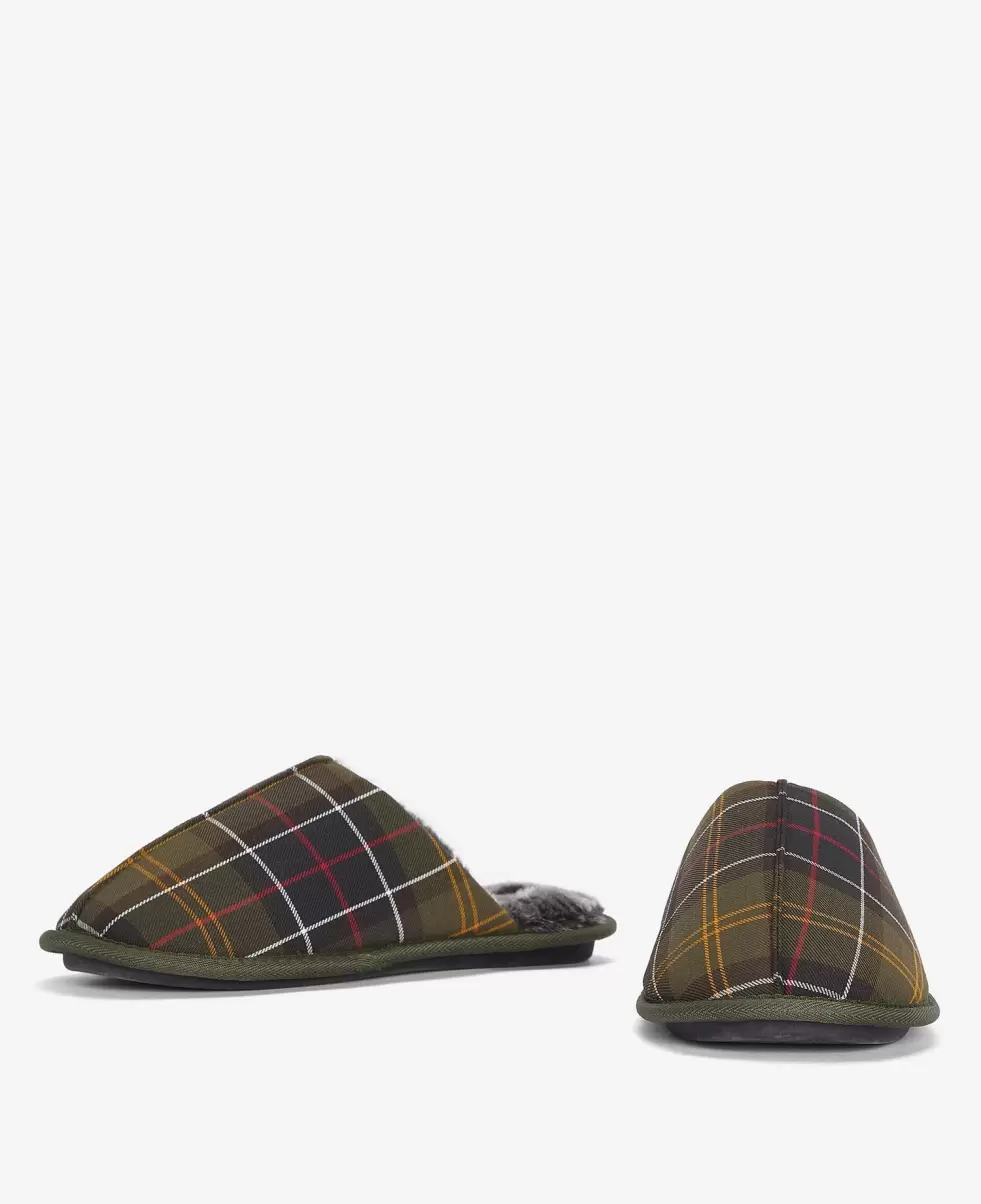 Barbour Young Slippers Slippers Recycled Classic Tartan Eco-Friendly Men - 2