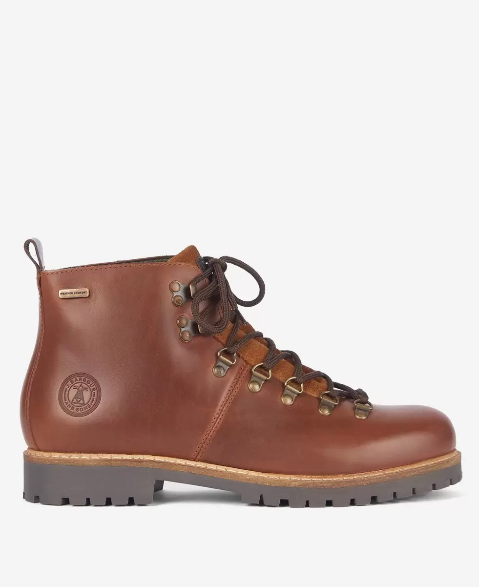 Barbour Wainwright Hiking Boots Effective Brown Boots Men