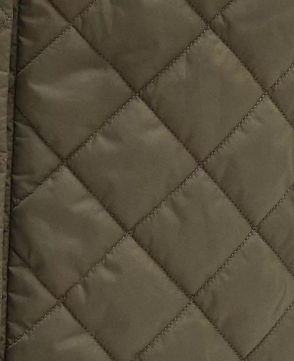 Quilted Jackets Ingenious Green Barbour X Ganni Burghley Quilted Jacket Women - 11