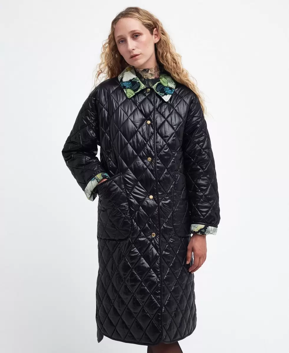 Buy Black Barbour X House Of Hackney Laving Quilted Jacket Women Quilted Jackets