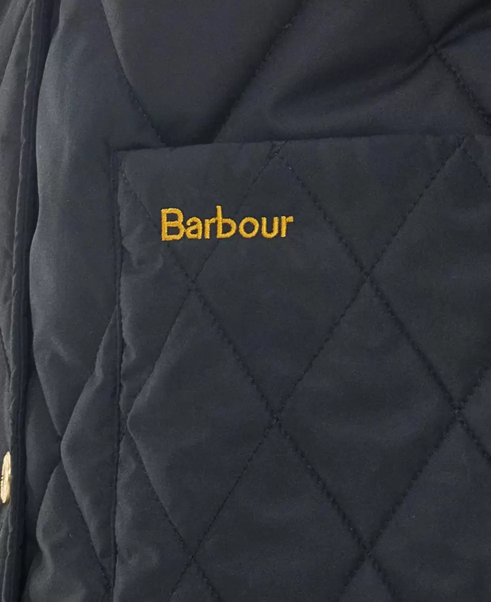 Barbour Marsett Quilted Jacket Quilted Jackets Black Quick Women - 6