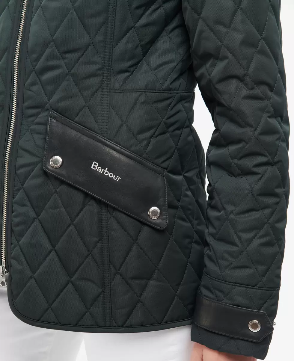 Quilted Jackets Barbour Premium Cavalry Quilted Jacket 2024 Olive/Ancient Women - 5
