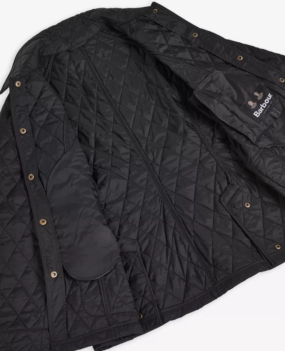 Barbour Summer Beadnell Quilted Jacket Pearl Women Quilted Jackets Optimize - 8