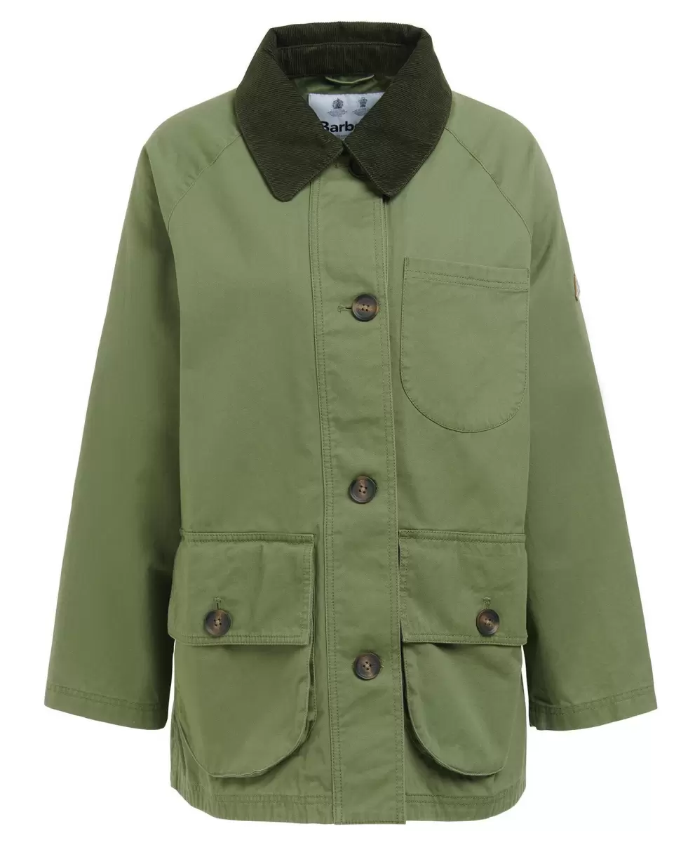 Casual Jackets Women Barbour Pennycress Casual Jacket Olivine Artisan - 1