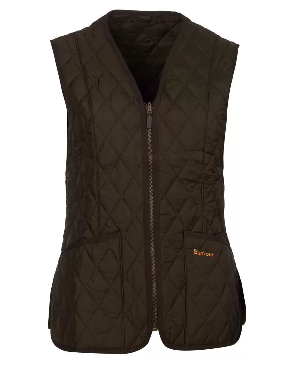 Barbour Betty Interactive Liner Gilets & Liners Trusted Dark Olive Women - 1