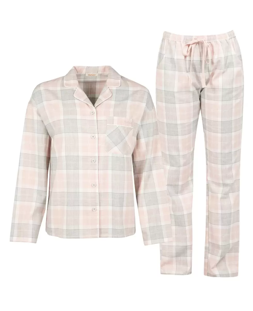 Pink Tartan Barbour Schlafanzug-Set Ellery Women Nightwear Charming - 1