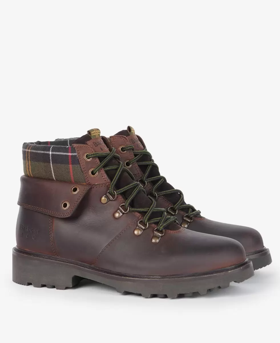Barbour Burne Hiking Boots Boots Women Comfortable Brown - 1