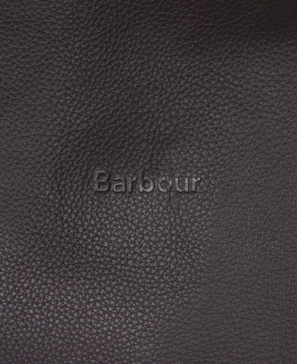 Chocolate Bags & Luggage Accessories Barbour Leather Medium Travel Explorer Bag Cozy - 6