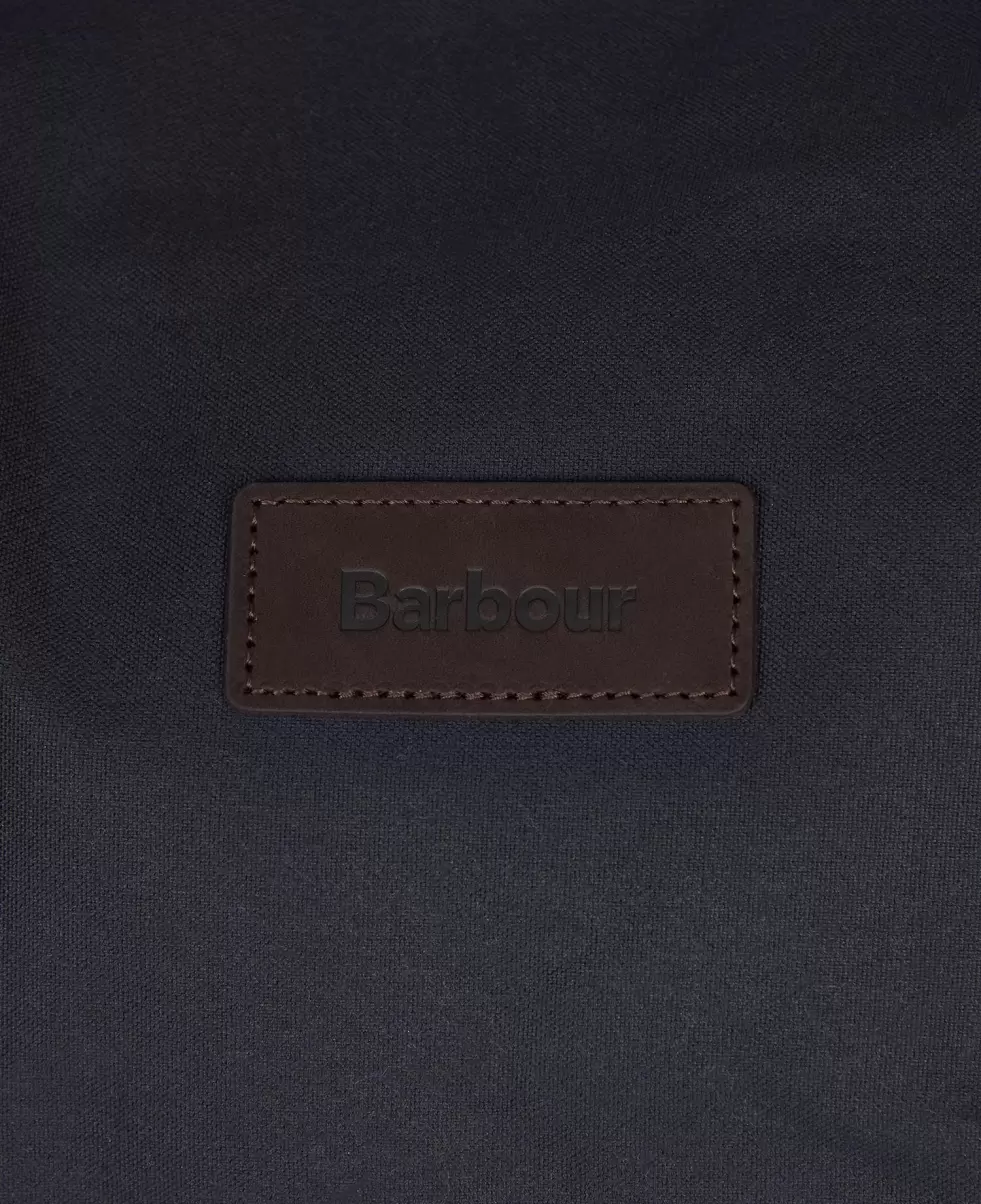 Barbour Wax Holdall Bags & Luggage Dependable Navy Accessories - 6