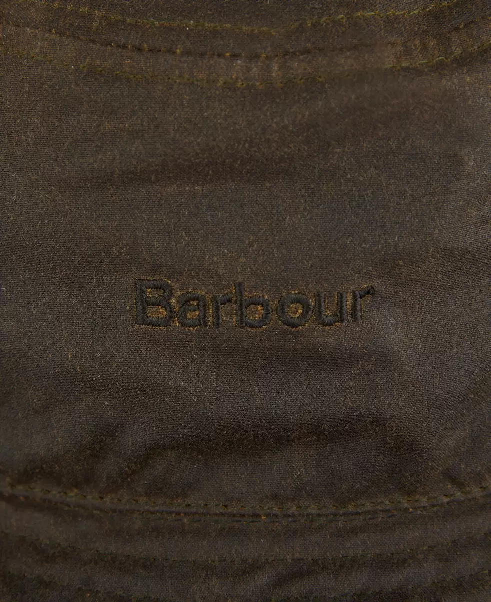 Barbour Milton Wax Sports Hat Accessories Retro Olive Hats & Gloves - 2