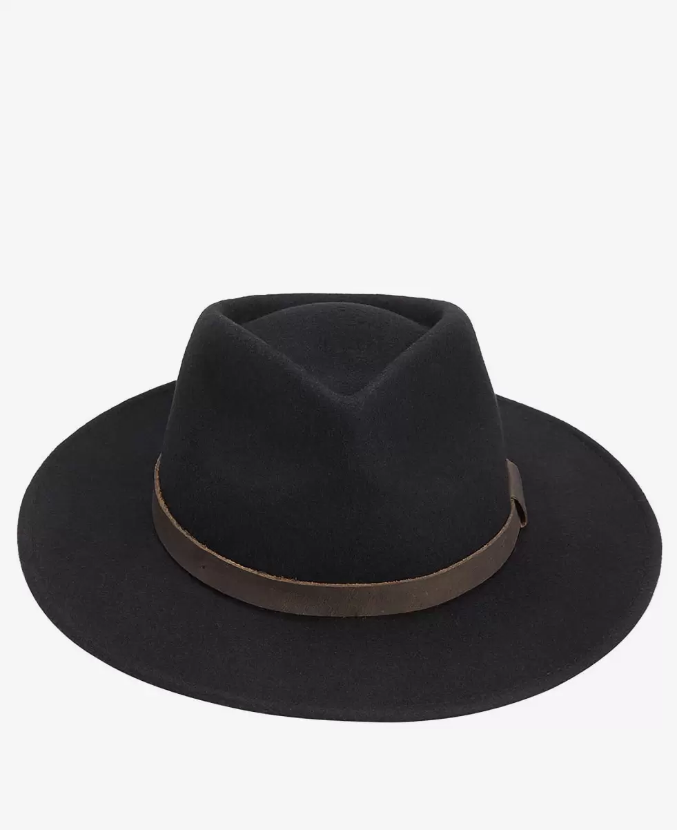 Barbour Crushable Bushman Hat Simple Accessories Olive Hats & Gloves - 2