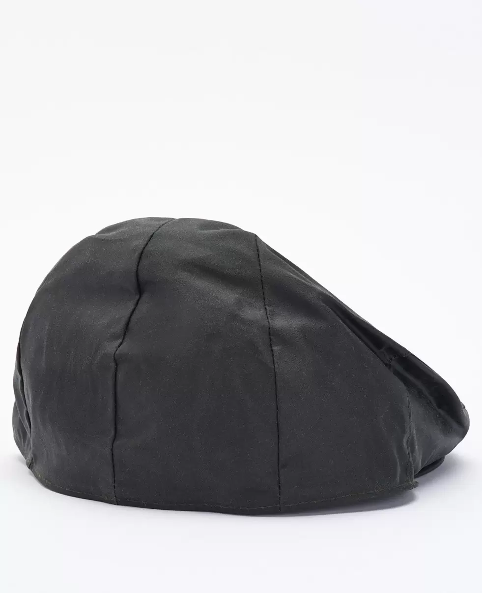 Olive Hats & Gloves Barbour Wax Flat Cap Accessories Online - 1