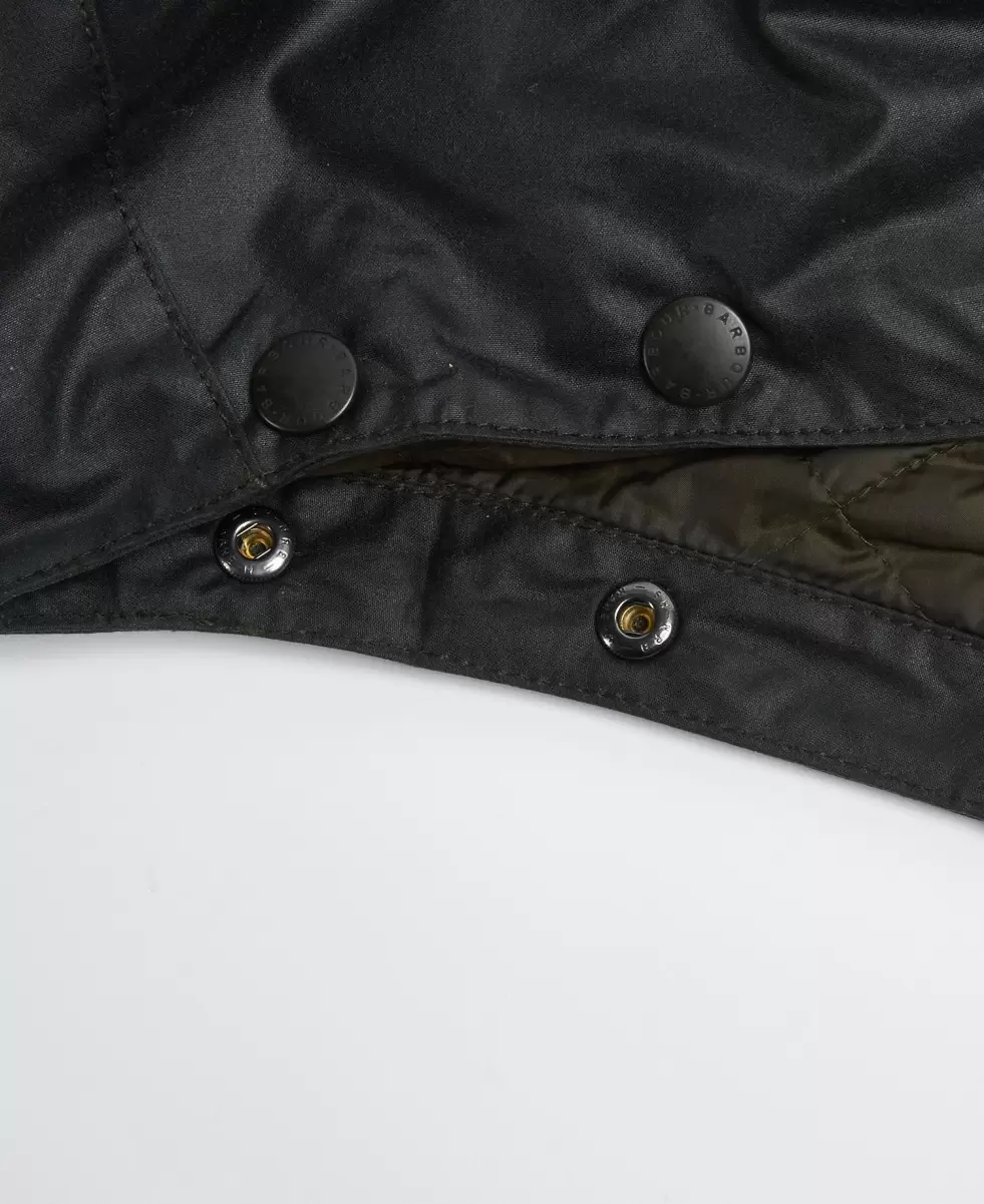 Black Barbour Wax Storm Hood Hoods & Liners Efficient Accessories - 1