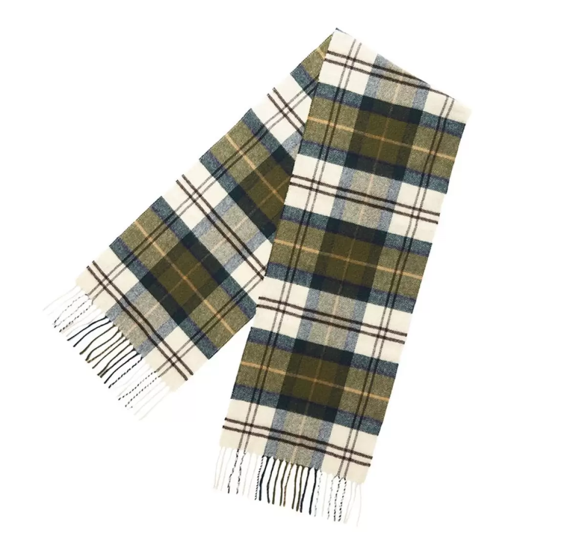 Price Meltdown Barbour Wool Cashmere Tartan Scarf Scarves & Handkerchiefs Accessories Classic Black Slate Tartan - 4