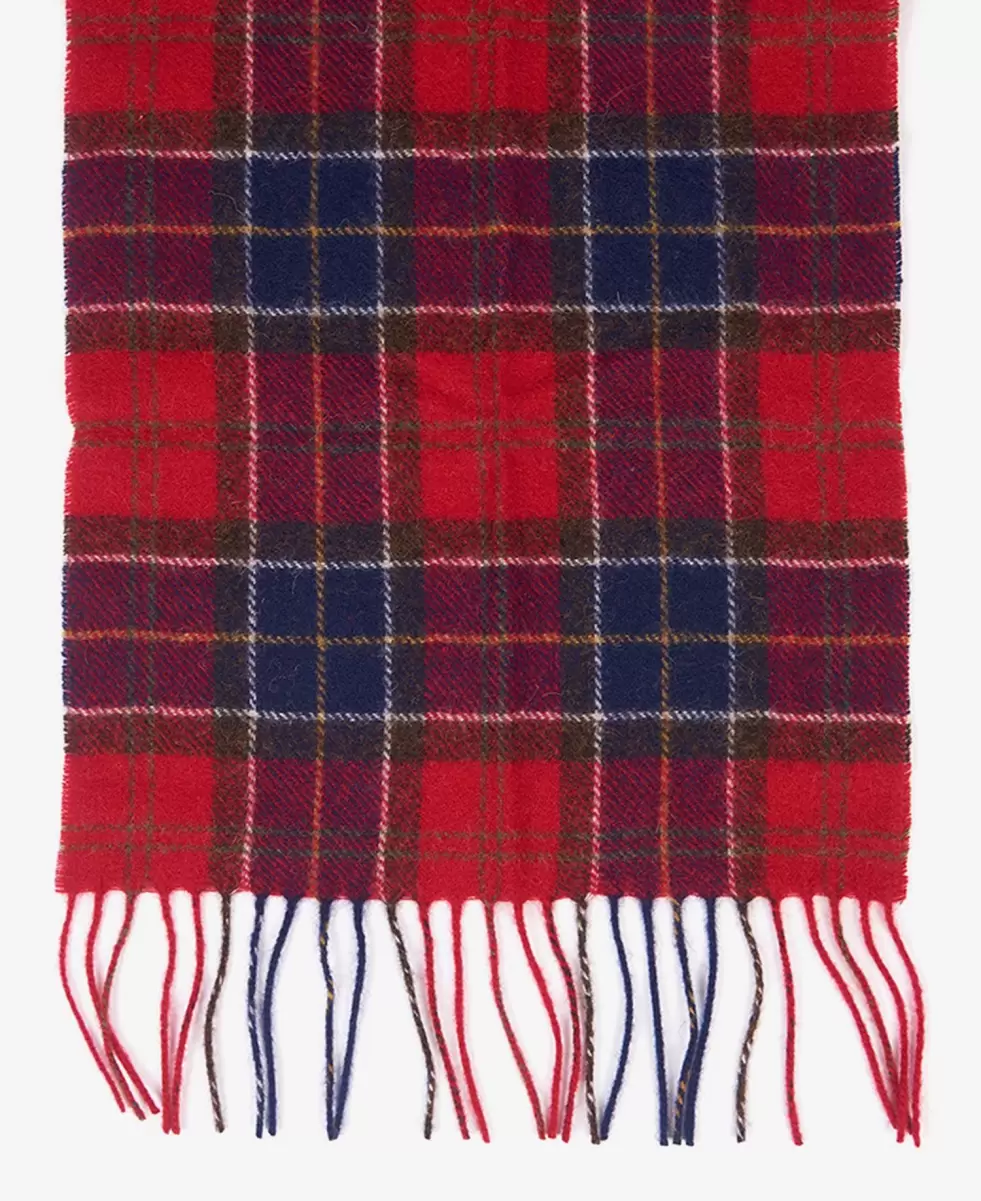 Barbour Tartan Lambswool Scarf High Quality Classic Scarves & Handkerchiefs Accessories - 2