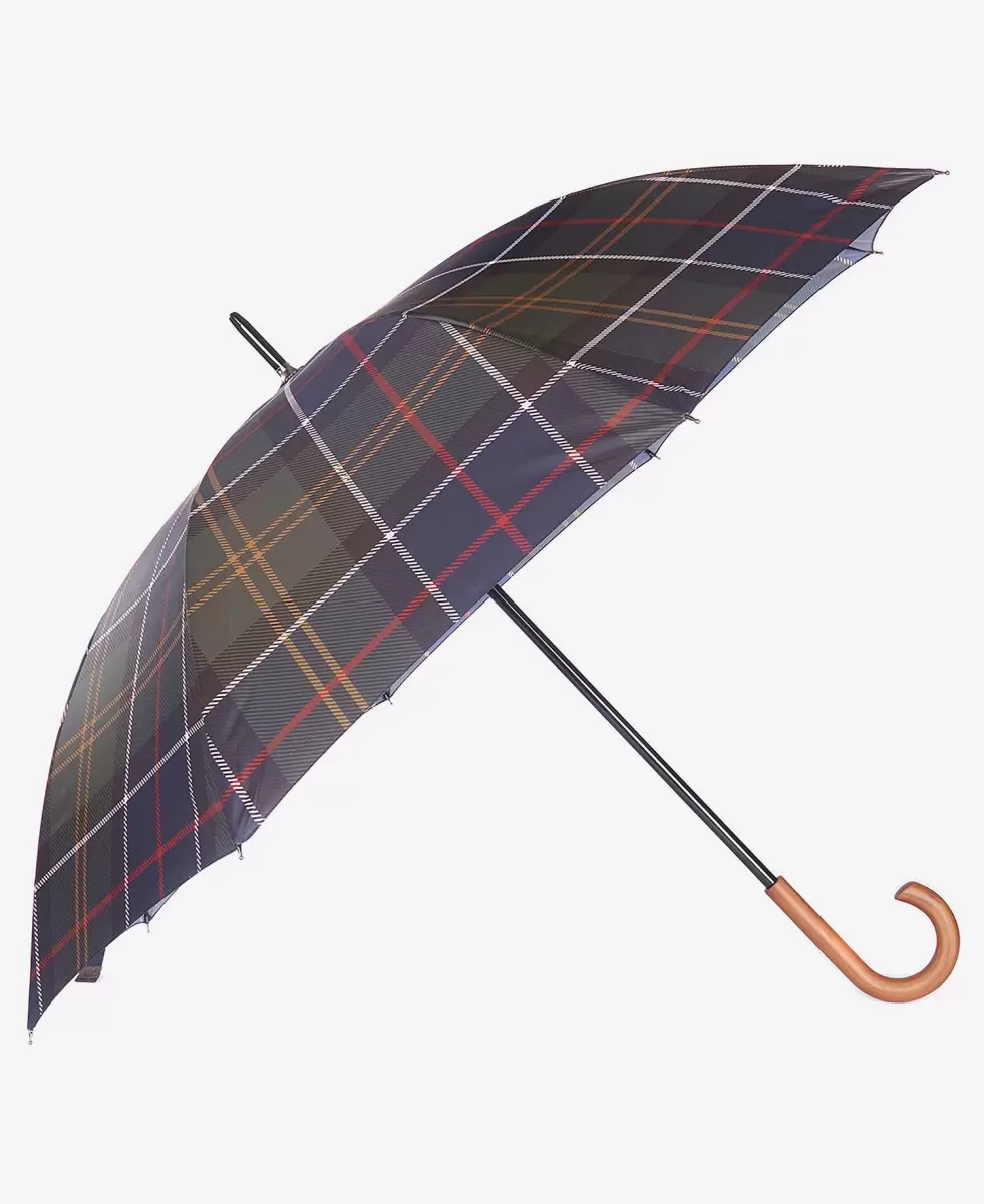 Offer Classic Accessories Barbour Tartan Walker Umbrella Umbrellas