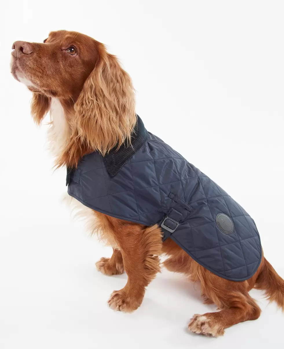 Black Easy Barbour Quilted Dog Coat Coats Accessories - 2