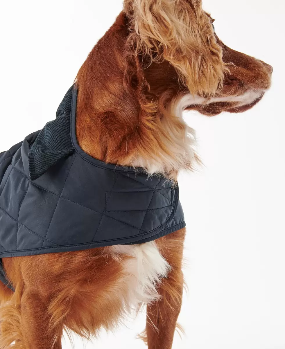 Black Easy Barbour Quilted Dog Coat Coats Accessories - 6