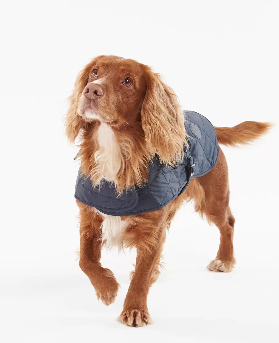 Black Easy Barbour Quilted Dog Coat Coats Accessories