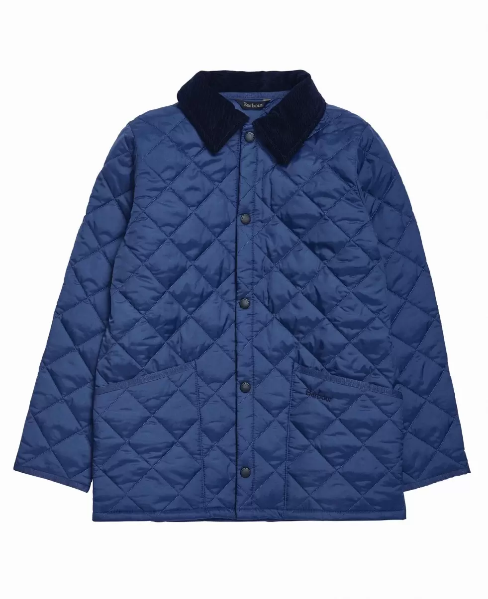 Blue Custom Kids Quilted Jackets Barbour Boys' Liddesdaleâ® Quilted Jacket - 1