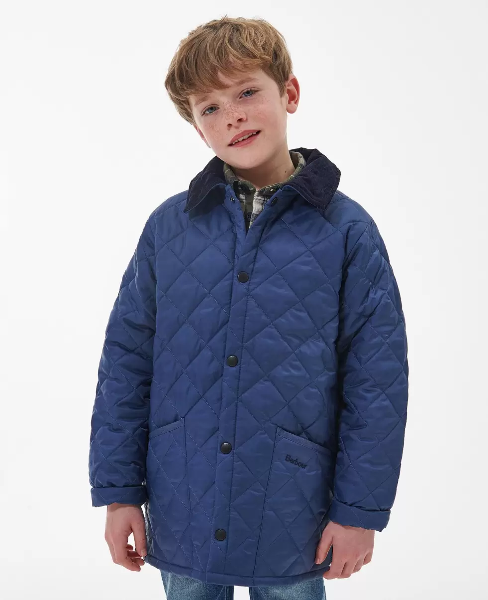 Blue Custom Kids Quilted Jackets Barbour Boys' Liddesdaleâ® Quilted Jacket
