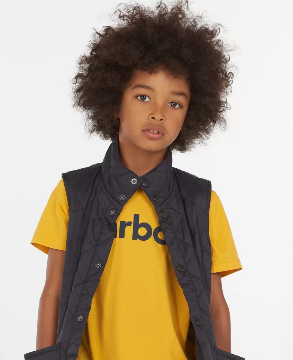 Black Barbour Boys' Liddesdale Gilet Jackets Kids Fashion - 5