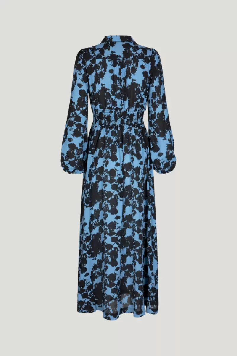 Amber Dress Women Dresses Blue Flower Jacquard Baum Und Pferdgarten - 3