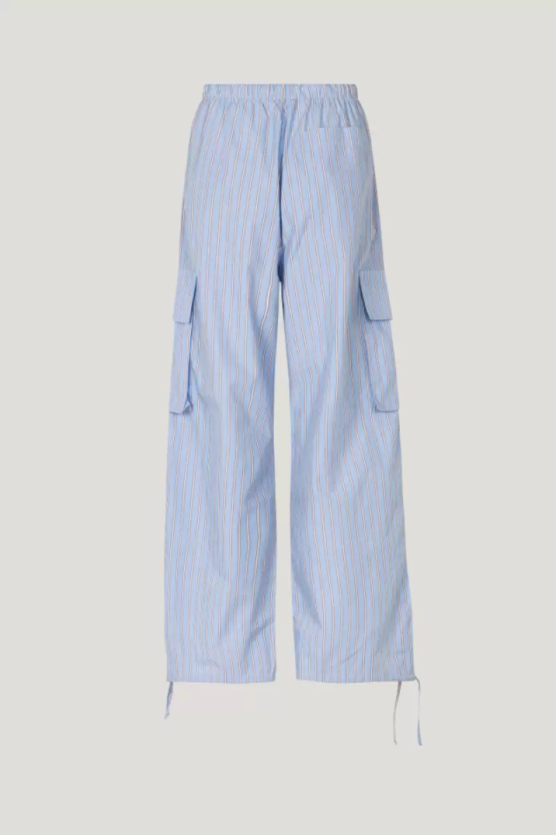 Trousers Blue Margot Stripe Baum Und Pferdgarten Nasreen Trousers Women - 3