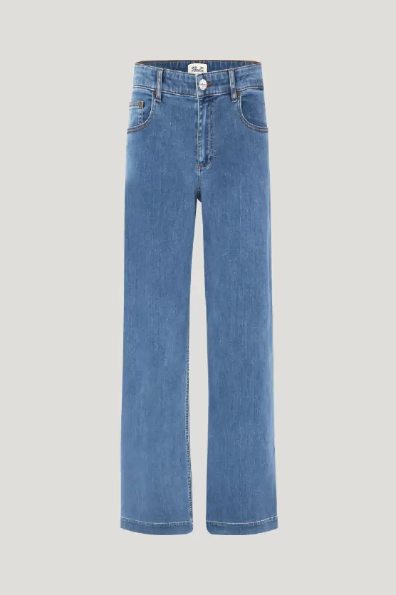 Trousers Women Nicette Jeans Denim Blue Baum Und Pferdgarten - 2