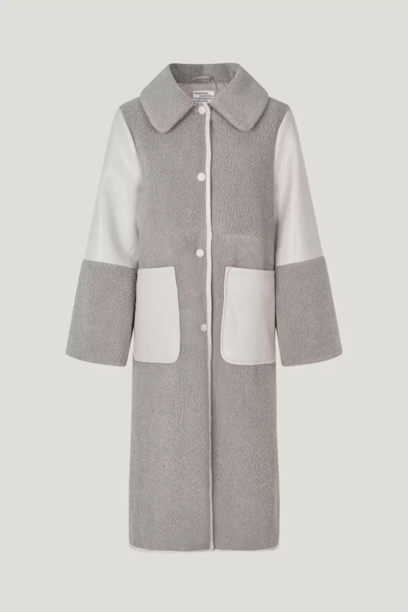 Baum Und Pferdgarten Opal Gray Dea Coat Women Coats & Jackets - 2