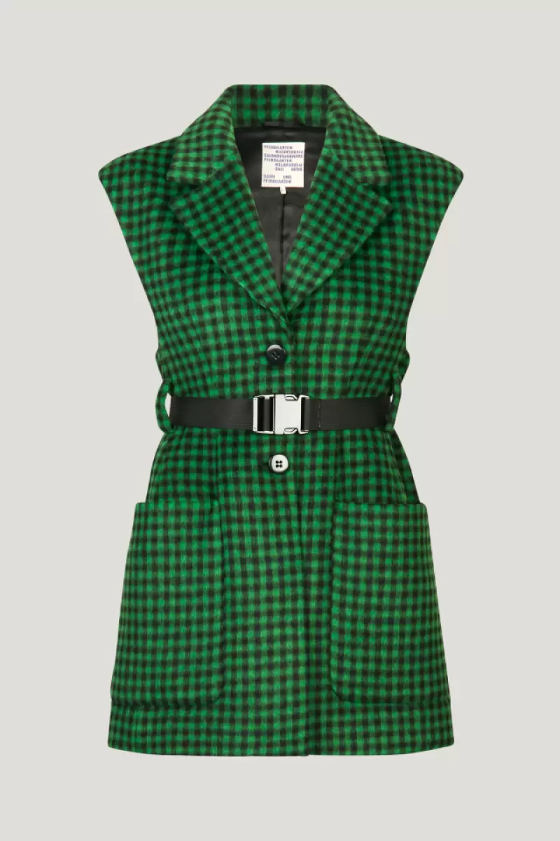 Green Black Check Baum Und Pferdgarten Women Coats & Jackets Bennu Coat - 2