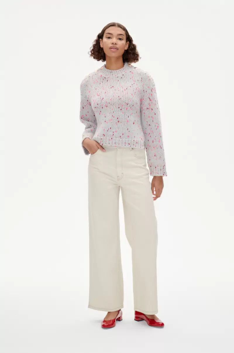 Knitwear Vaporous Gray Callie Sweater Baum Und Pferdgarten Women