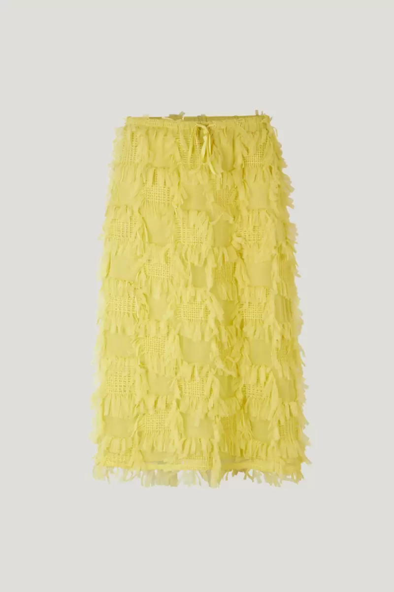 Silvana Skirt Skirts & Shorts Jaune Yellow Baum Und Pferdgarten Women - 2