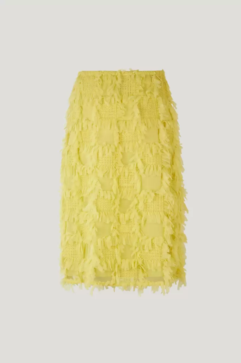 Silvana Skirt Skirts & Shorts Jaune Yellow Baum Und Pferdgarten Women - 3