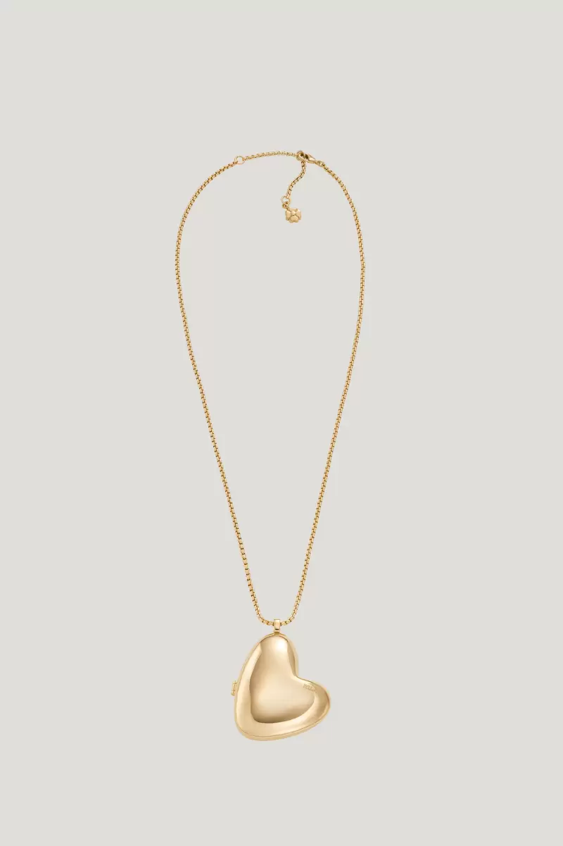 Baum Und Pferdgarten Heart Necklace Jewellery Gold Women Accessories - 1