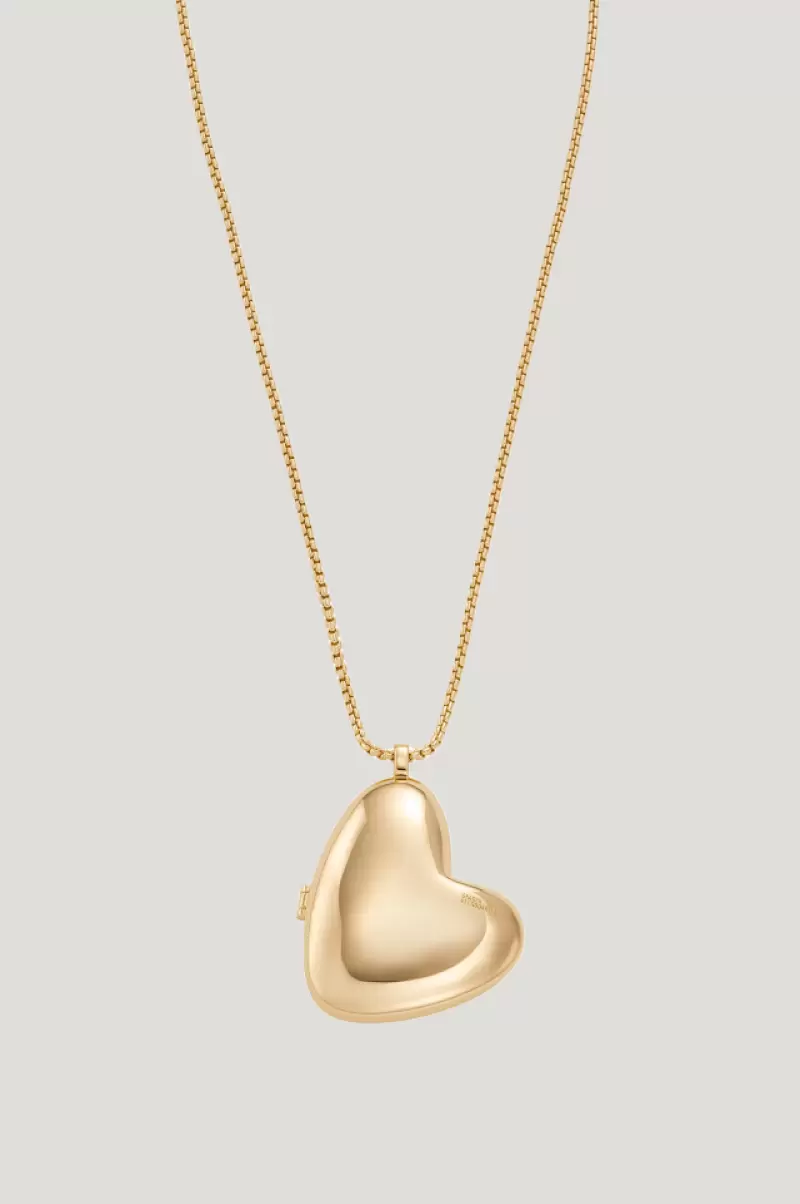 Baum Und Pferdgarten Heart Necklace Jewellery Gold Women Accessories - 2